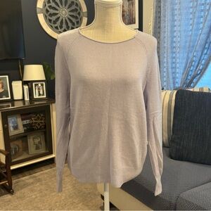 NakedCashmere Lilac Cashmere Raglan Sweater | Size S | please note: as is